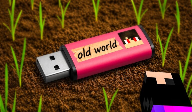 I Found My Brother’s 11 Years old SECRET Minecraft World..