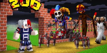 I OPENED A SCARY MONSTERS ZOO IN MINECRAFT !!