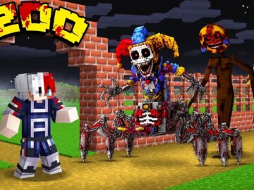 I OPENED A SCARY MONSTERS ZOO IN MINECRAFT !!