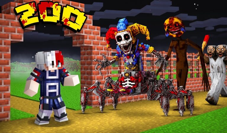 I OPENED A SCARY MONSTERS ZOO IN MINECRAFT !!