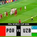 June 24, 2026 | Portugal vs Uzbekistan | FIFA World Cup 26 | WC26 | Group Football | FC26 Gameplay
