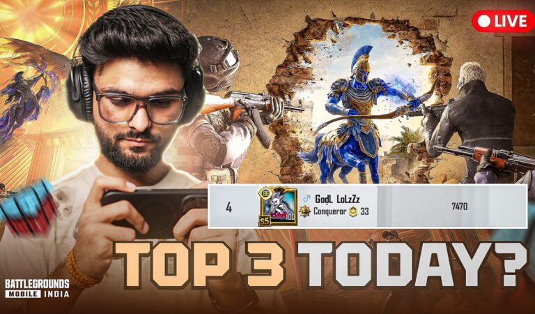 KYA YE SEASON #1 HOGA? | CONQUEROR OR WHAT | BGMI LIVE
