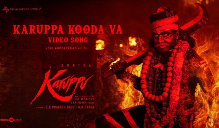 Karuppa Kooda Va – Video Song | Suriya’s Karuppu | RJ Balaji |@SaiAbhyankkar| VM Mahalingam