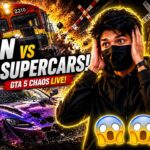 🔴LIVE – GTA 5 🚂 TRAIN vs SUPERCAR! 😱 GTA 5 CHAOS #gta5 #gtav #gtavlive #gta5live #shortsfeed  #live