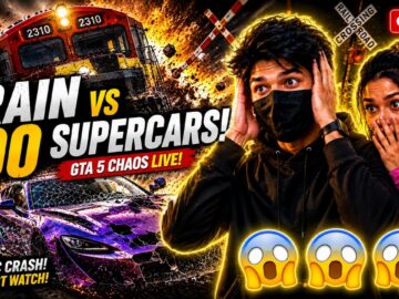 🔴LIVE – GTA 5 🚂 TRAIN vs SUPERCAR! 😱 GTA 5 CHAOS #gta5 #gtav #gtavlive #gta5live #shortsfeed  #live