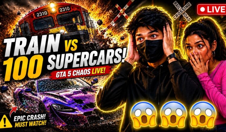 🔴LIVE – GTA 5 🚂 TRAIN vs SUPERCAR! 😱 GTA 5 CHAOS #gta5 #gtav #gtavlive #gta5live #shortsfeed  #live