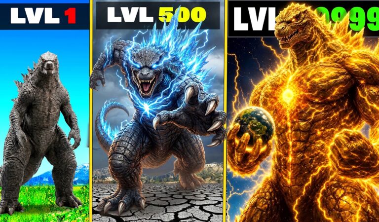Level 1 GODZILLA to Level 1,000,000,000 in GTA 5