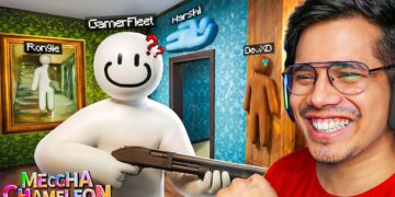 MECCHA CHAMELEON 200IQ FUNNIEST GAMEPLAY 😱🤣