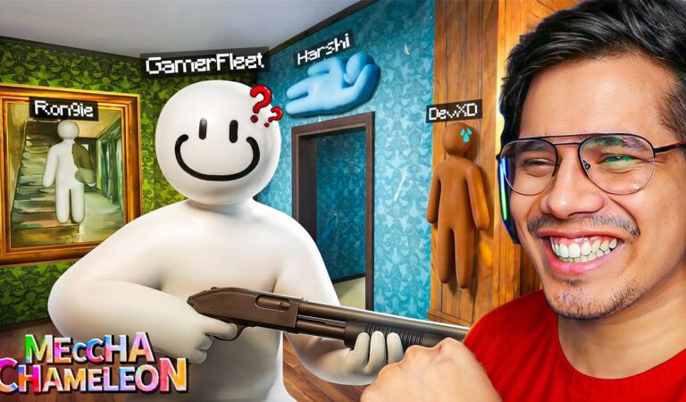 MECCHA CHAMELEON 200IQ FUNNIEST GAMEPLAY 😱🤣
