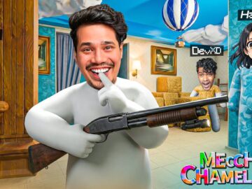 MECCHA CHAMELEON WITH DA GANG 😎🤣| GAMERFLEET
