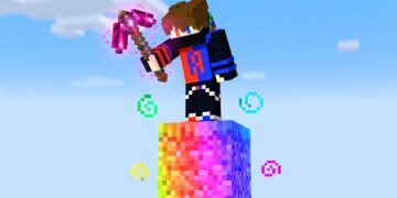 Minecraft, But It's On 1 Super Block