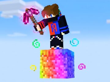 Minecraft, But It's On 1 Super Block