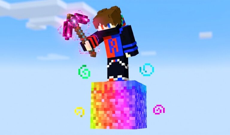 Minecraft, But It’s On 1 Super Block
