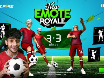 NEW EMOTE ROYALE ⚽️ Free Fire Max