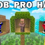 NOOB vs PRO vs HACKER TREE HOUSE in Minecraft