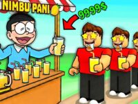 Nobita Opened Nimbu Paani Shop🥤