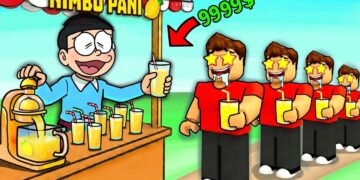 Nobita Opened Nimbu Paani Shop🥤