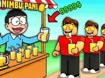 Nobita Opened Nimbu Paani Shop🥤