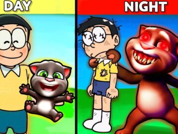 Nobita Stuck In EVIL TALKING TOM HOUSE
