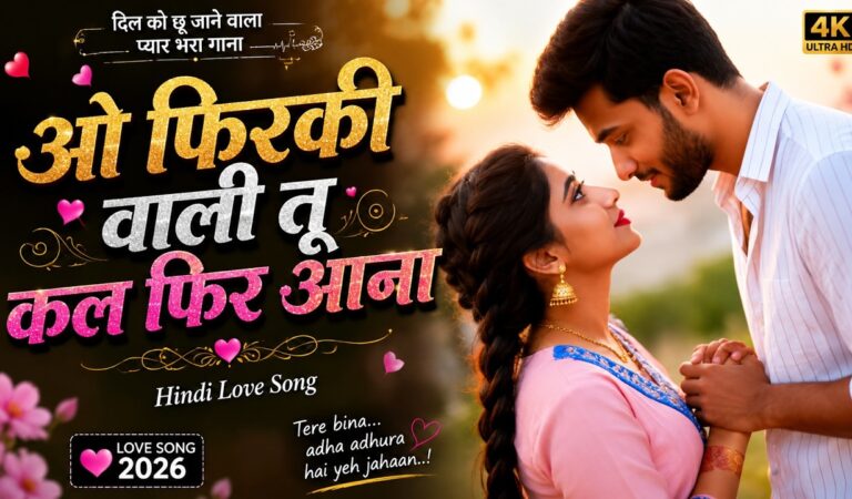 O Firki Wali Tu Kal Aaja ❤️| 90’s Bollywood Style Romantic Song | Hindi Love Song 2026 #90s #song