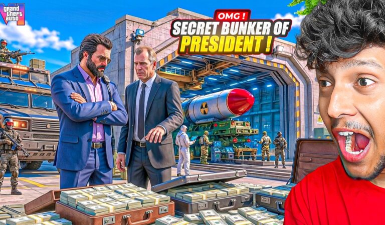 OMG! I Found President SECRET BUNKER! ($98,000,000)🔥GTA 5 Real Life!