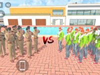 Police gang vs Jack gang 😱💥 Indian theft auto simulator 🚨