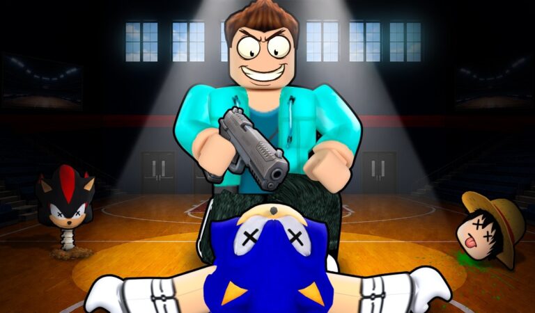 SONIC PRETEND TO BE DEAD IN ROBLOX !!