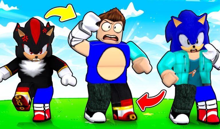 STEAL BODY PARTS IN ROBLOX !!