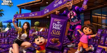 Shinchan & Franklin Builds a Dairy Milk Chocolate House 🍫🤯 | GTA 5 Tamil Mods