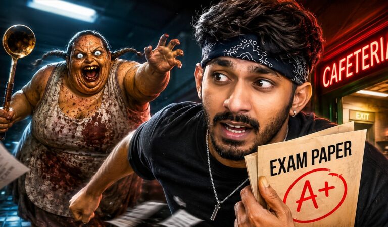Stealing the EXAM PAPER from the Lunch Lady! 😱