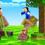 Survivng Doorbin's Nose Flood in Minecraft..
