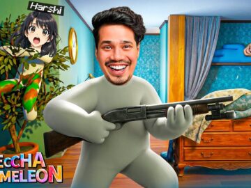 TROLLING FRIENDS IN MECCHA CHAMELEON😱🤣| 500IQ GAMEPLAY