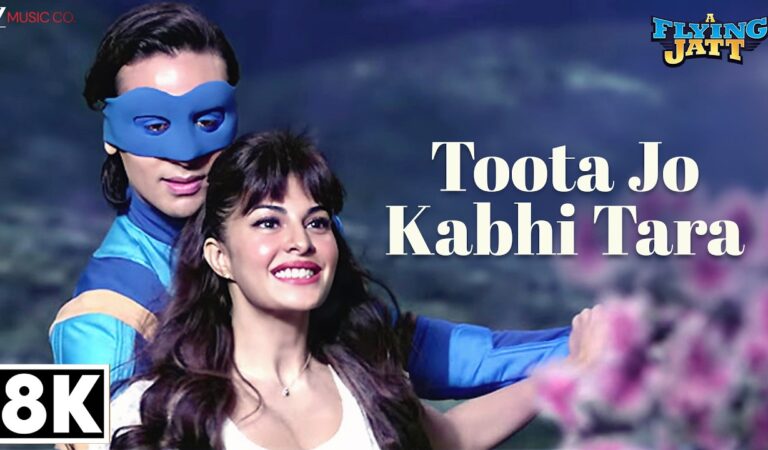 Toota Jo Kabhi Tara ❤️ Atif Aslam | Tiger Shroff & Jacqueline | 8K Ultra HD | Romantic Song