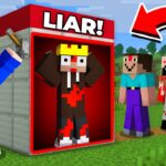 Using a LIE DETECTOR to Find Every Scary Entities SECRETS in Minecraft