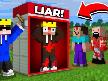 Using a LIE DETECTOR to Find Every Scary Entities SECRETS in Minecraft