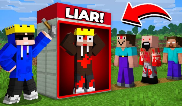 Using a LIE DETECTOR to Find Every Scary Entities SECRETS in Minecraft