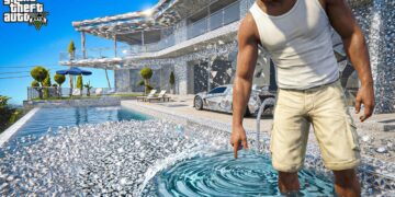 Whatever Franklin Touches Turns Into DIAMOND ! (GTA 5 Mods)