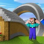 What's Inside the LONGEST SCARY HOUSE in Minecraft ?