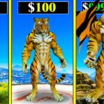 $১ এর TIGER থেকে $১,০০০,০০০ STRONGEST TIGER এ আপগ্রেড ! GTA 5