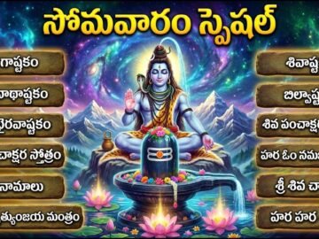 ప్రతిరోజు శివుని పాటలు వింటే కష్టాలు మీ దరికి చేరవు! | Lingashtakam  | Shiva Songs Telugu