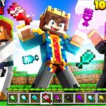100 Days But You HAVE CUSTOM HUNGER In Minecraft 😱