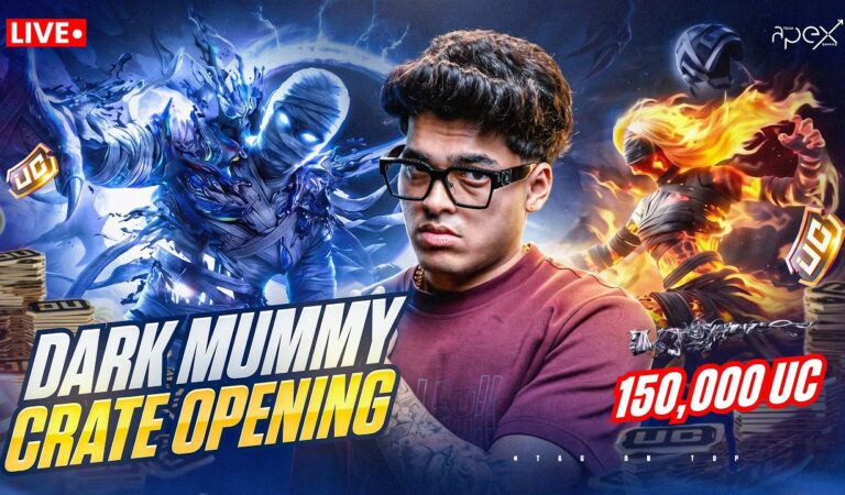 1,50,000 UC DARK MUMMY SET OPENING | JONATHAN IS BACK🖤 | BGMI!