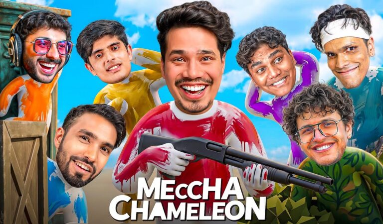 500IQ MECCHA CHAMELEON FT. TECHNO, CARRY, TRIGGERED, MYTH, BBS & AJJU BHAI😱🤣