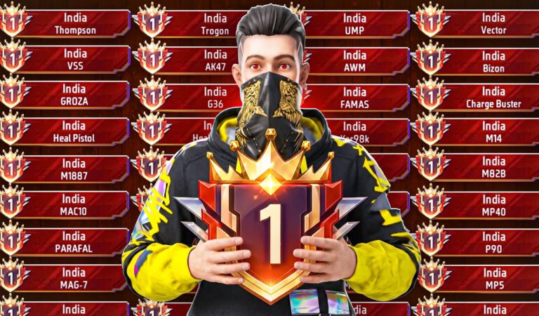 ALL GUNS TOP-1 PLAYERS VS ME