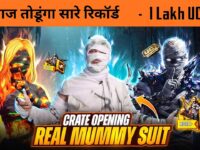 🔥 Becoming a Real-Life Mummy for the NEW Black Mummy Suit Crate Opening in BGMI