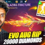Best Evo Level 7 Aug Skin In Free Fire 😱 Rip 20000 Diamonds - Garena Free Fire Max