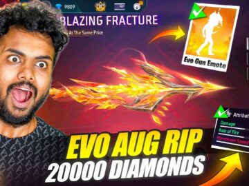 Best Evo Level 7 Aug Skin In Free Fire 😱 Rip 20000 Diamonds - Garena Free Fire Max
