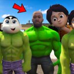 FRANKLIN, SHINCHAN AND THEIR FRIENDS BECOME HULK IN GTA 5