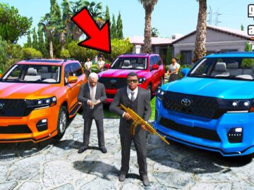 Franklin Becomes the CM's Bodyguard in GTA 5 | SHINCHAN and CHOP