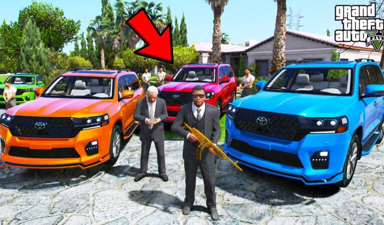 Franklin Becomes the CM’s Bodyguard in GTA 5 | SHINCHAN and CHOP